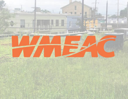 wmeac logo with local scenery backgound